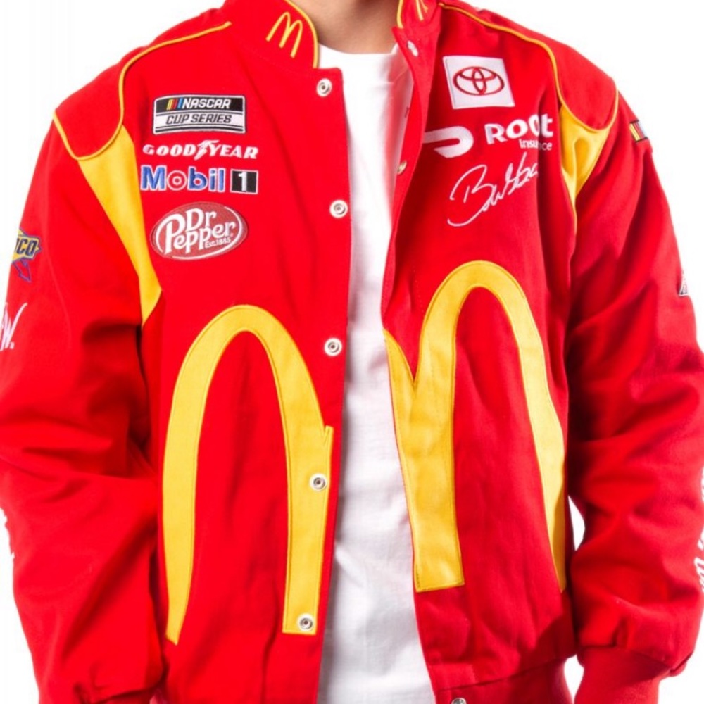 McDonalds NASCAR racing jacket
